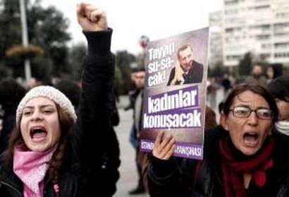 Anti government Protest in Istanbul